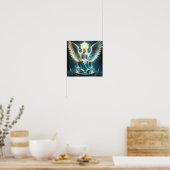 Poster Lucifer représente sa lumière et sa caractéristiqu (Cuisine)