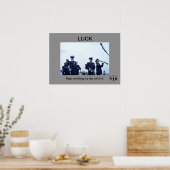 poster "Luck" (Keuken)