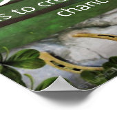 Poster Lucky - Abstrait Blarney Stone Wall Art (Coin)