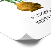 Poster Lucky Bamboo mariage fort et heureux (Coin)