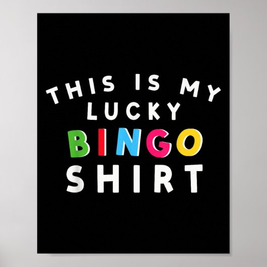 Poster Lucky Bingo Player (Devant)