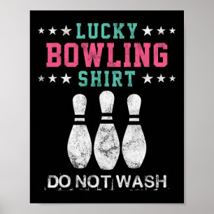 Poster Lucky Bowling Cadeau Pour Femmes Femme Maman Ou Fi