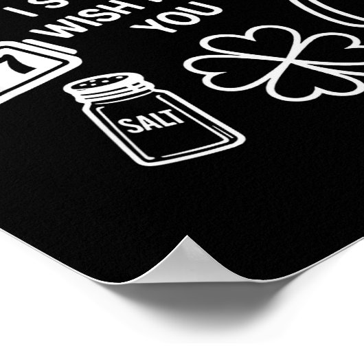 Poster Lucky Charm Collage Funny Wishbone - Eleven Eleven (Coin)