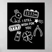 Poster Lucky Charm Collage Funny Wishbone - Eleven Eleven (Devant)