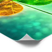 Poster Lucky Clover Design pour la St. Patrick's Day (Coin)