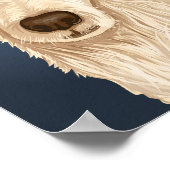 Poster Lucky (feuilles) (Coin)