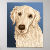 Poster Lucky (feuilles) (Devant)