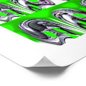 Poster Lucky green art (Coin)