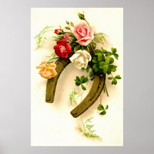 Poster Lucky Horseshoe (Devant)