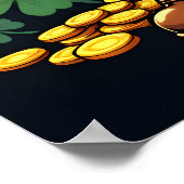 Poster Lucky Leprechaun (Coin)
