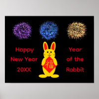 Poster Lucky Rabbit #2