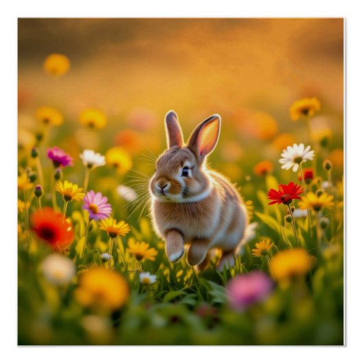 Poster Lucky Rabbit Foot (Devant)