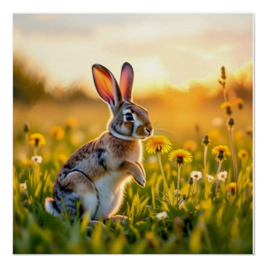 Poster Lucky Rabbit Foot (Devant)