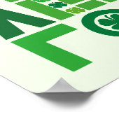 Poster Lucky Shamrock Love (Coin)