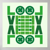 Poster Lucky Shamrock Love (Devant)
