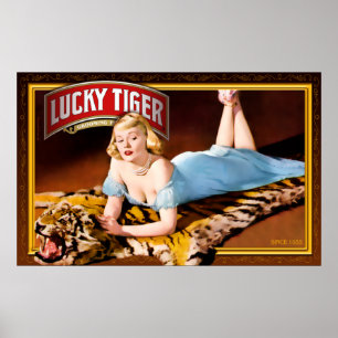 Poster Lucky Tiger