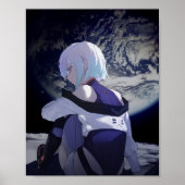 Poster Lucy Cyberpunk Edgerunners Moon (Devant)