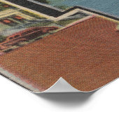 Poster Ludington, Michigan - Scènes de grandes lettres (Coin)