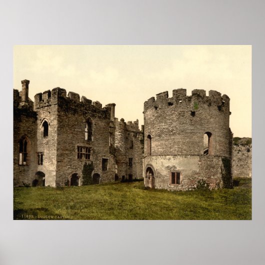 Poster Ludlow Castle I, Shropshire, Angleterre (Devant)