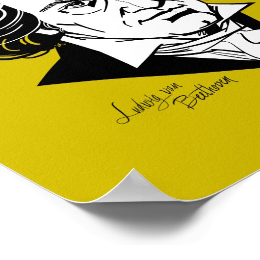 Poster Ludwig van Beethoven (Coin)