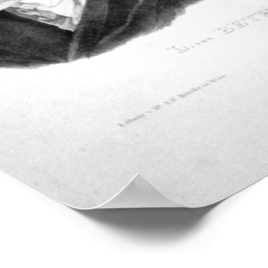 Poster Ludwig van Beethoven (Coin)