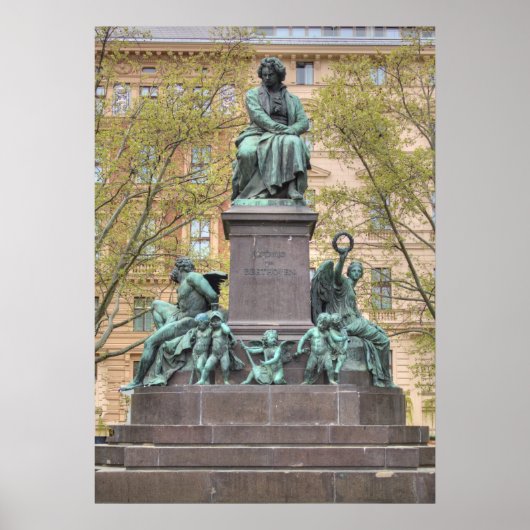 Poster Ludwig Van Beethoven (Devant)