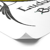 Poster Ludwig van Beethoven (Coin)