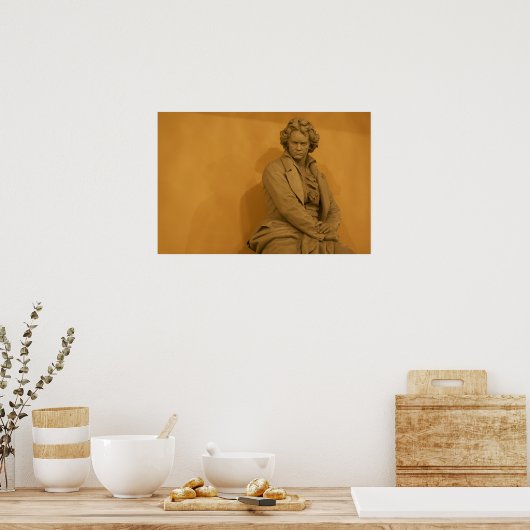 Poster Ludwig van Beethoven (Cuisine)