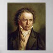 Poster Ludwig Van Beethoven Portrait (Devant)