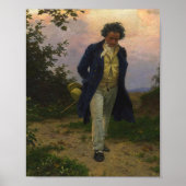 Poster Ludwig Van Beethoven Walking (Devant)