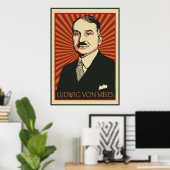 Poster Ludwig von Mises 2009 (Bureau à domicile)