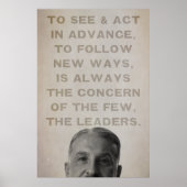 Poster Ludwig von Mises Leaders Imprimer (Devant)