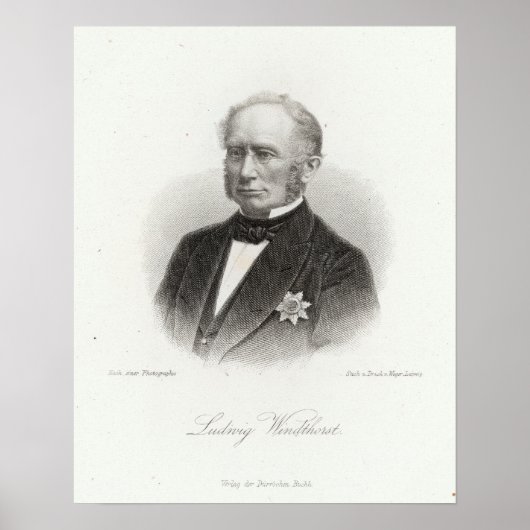 Poster Ludwig Windthorst (Devant)