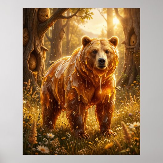 Poster Lueur de Prairie de Nounours (Devant)