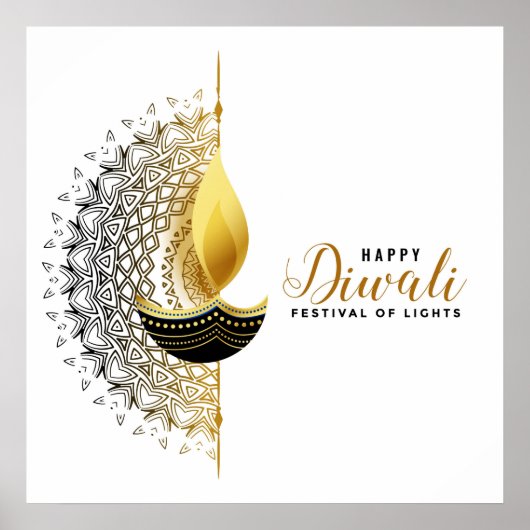 Poster Lueur dorée : une bénédiction de Diwali (Devant)