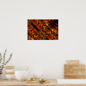 Poster Lueur du feu (Cuisine)