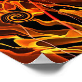 Poster Lueur du feu (Coin)