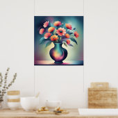 Poster Lueur Florale Onirique (Cuisine)