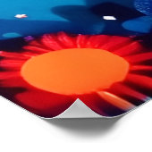 Poster Lueur Nocturne de la Forêt (Coin)