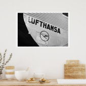 Poster Lufthansa (Cuisine)
