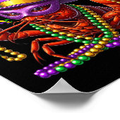 Poster Lui Déchirer Votre Crawdaddy Crawfish Jester perle (Coin)