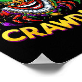 Poster Lui Déchirer Votre Crawdaddy Crawfish Jester perle (Coin)