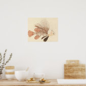 Poster Luigi Balugani - Poisson noir (Cuisine)
