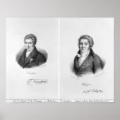 Poster Luigi Cherubini et Nicolas Marie Dalayrac (Devant)