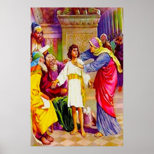 Poster Luke 2:41-50 Jesus in His Father's House