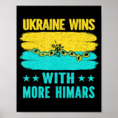 Poster L'Ukraine gagne avec plus d'Himars (Devant)