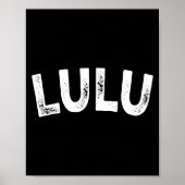 Poster Lulu  (Devant)