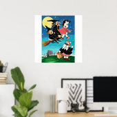 Poster lulu et les sorcières (Bureau à domicile)