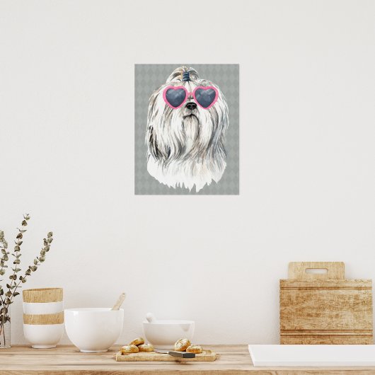 Poster Lulu le Lhassa (Cuisine)