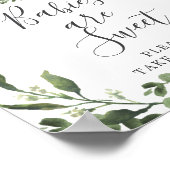 Poster Lumberjack Baby shower d'orignal Les bébés sont do (Coin)